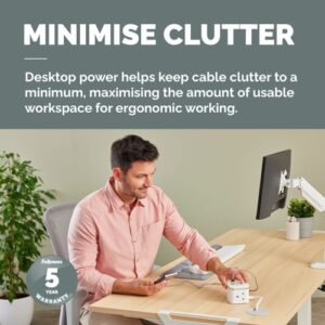 HW1749 | Fellowes Power Cube White
