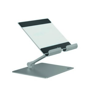 HW1995 | Durable Adj Tablet Riser Stand Slv