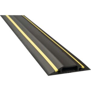 HW2164 | D-Line Black /Yellow Medium Hazard Duty Floor Cable Cover 9M