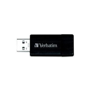 HW2283 | Verbatim PinStripe USB Drive 8gb Black 49062