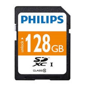 HW3584 | Philips SDXC Card 128GB Class 10 PHISD128GBC10