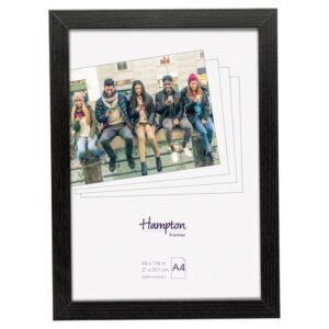 IB1201 | Kent A4 Glass - 20mm Wide Black Mdf Paperwrap