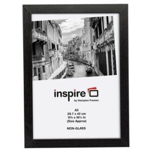 IB1202 | Kent A4 Non-Glass - 20mm Wide Black Mdf Paperwrap