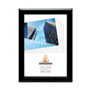 IB1205 | Announce A4 Black Aluminium Snap Frame