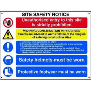 IB1616 | Fire Exit Arrow Down Sign Rigid S/A Lum Board