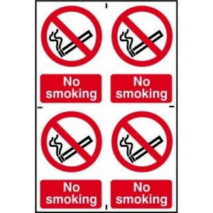 IB1626 | No Smoking Sign Self Adhesive Rigid PVC