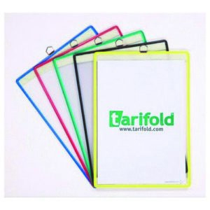 IB1903 | Tarifold A4 Hanging Red Framed Pockets Pack of 5