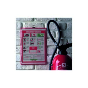 IB1904 | Tarifold A4 Hanging Red Framed Side-Opening Pockets Pk of 5