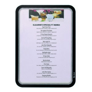 IB1913 | Tarifold Magneto A4 Magnetic Backed Pockets Black Pack of 2