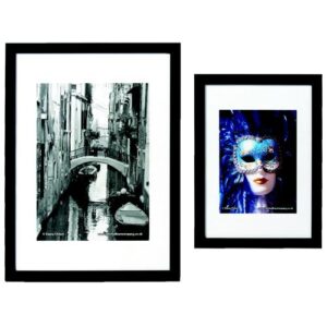 IB8661 | Hampton Frames  Wooden Frame A4 Black            PAWFA4B-BLK