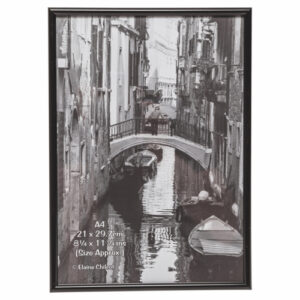 IB8679 | The Photo Album Company A4 Blk Plstic Cert Frame A4MARBLK-NG