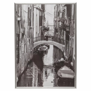 IB8699 | Hampton Frames A3 Silver Plastic Certificate Frame A3MARSIL