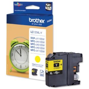IJ2524 | Brother LC125XLY Yellow Ink Cartridge
