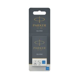 IK8307 | Parker Quink Ink Cartridges Refill Medium Blk Pk 5 S0881580