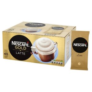 JA1115 | Nescafe Latte Instant Coffee One Cup Sachets Pack 40