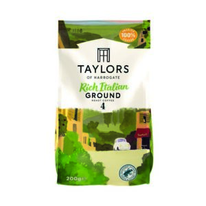 JA1140 | Taylors Rich Italian Roast & Ground Coffee 200g