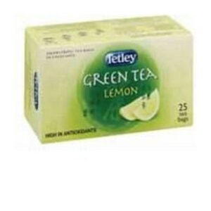 JA1170 | Tetley Green Lemon 25 Drawstring Envelope Tea Bags 1296B