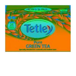 JA1171 | Tetley Pure Green 25 Drawstring Envelope Tea Bags 1293A