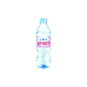 JA1285 | Evian Natural Mineral Water Bottle Plastic 500ml Pk 24 01210