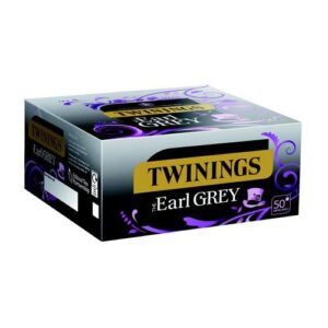 JA1301 | Twinings Tea Bags Earl Grey Fine HQlty Aromatic Pk100 A00801