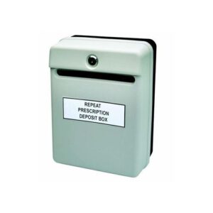 JA1398 | Helix Post/Suggestion Box Grey X32521