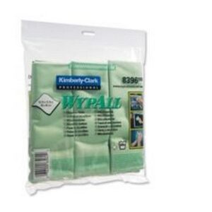 JA1481 | Wypall Microfibre Clng Cloth Dry/Damp MSurface Grn Pk6 8396
