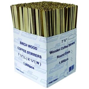JA1734 | RY Wooden Coffee Stirrers Pack 1000 3842