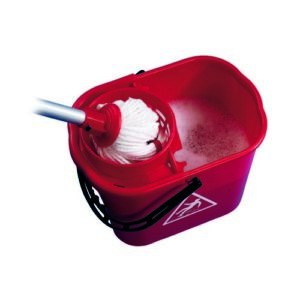 JA1761 | 2Work Mop Bucket/Wringer 15L Red