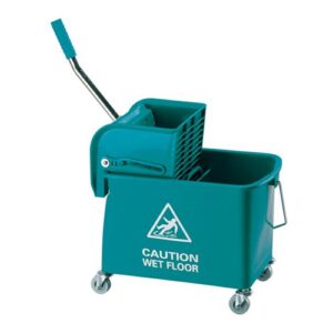 JA1767 | Mobile Mop Bucket/Wringer 20L Grn