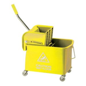 JA1768 | Mobile Mop Bucket/Wringer 20L Ylw