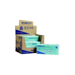 JA3036 | Wypall X50 Clng Cloths Abst Strn Non-Woven Tear-Res Grn Pk50