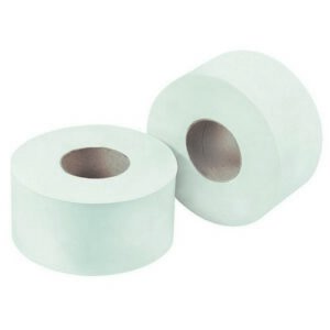 JA3369 | Initiative White 2Ply Mini Jumbo Roll 76mm Core 90mm x150m