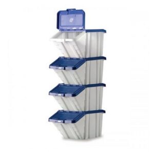 JA3515 | Multi-Functional Containers Blue Lids Pack 4