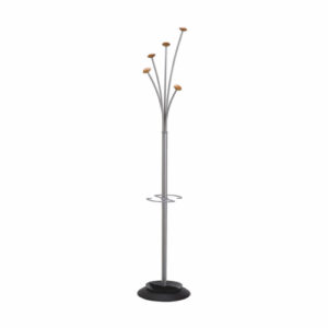JA3586 | Alba Festival Coatstand Silver/White ALB14293