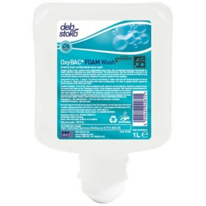 JA3687 | Deb Oxybac Antimicrobial Foam Soap 1L Cartridge