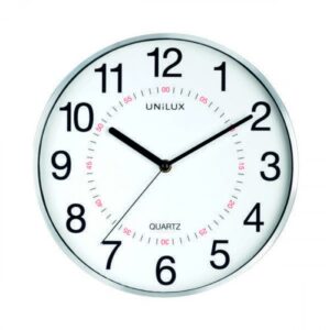 JA3844 | Unilux Aria Clock Metal Grey