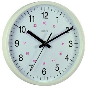 JA4171 | Acctim Metro Wallclock 355mm White 21162