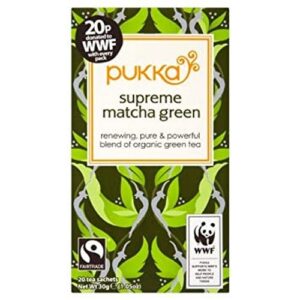 JA4346 | Pukka Supreme Grn Fairtrade Matcha WWF Tea 20s