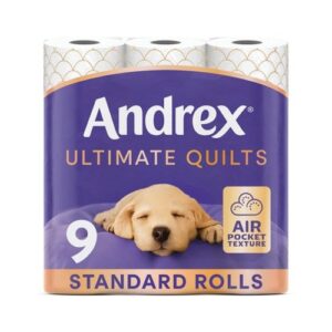 JA4753 | Andrex Ultimate Quilts WC Roll Pk9