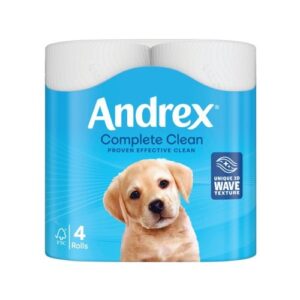JA4755 | Andrex Comp Clean Toilt Roll 4x6 P24