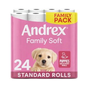 JA4759 | Andrex Family Soft WC Roll Pk24