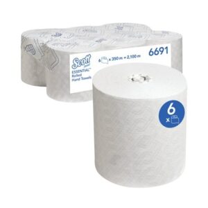 JA4765 | Scott Ess Roll Hand Twl 350m Wht Pk6