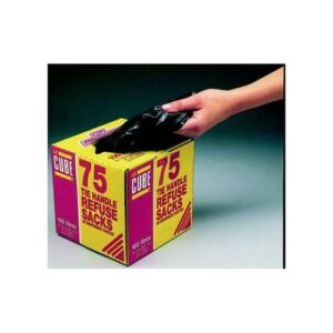 JA5149 | Refuse Sacks Black Pack 75 0481