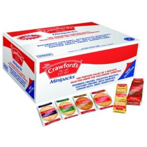JA5162 | Crawfords Mini Packs Ast Sin Portion Biscuits Pack 100 99848