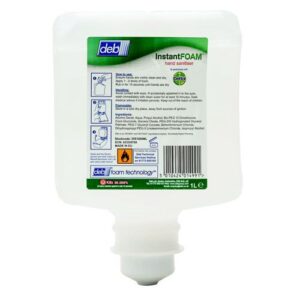 JA5187 | DEB Instant Foam 1 Litre Cartridge Pack of 6 DIS1000ML