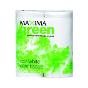 JA6216 | Toilet Roll White Recycled 2ply 200 Sheet Pack 48 KMAX200