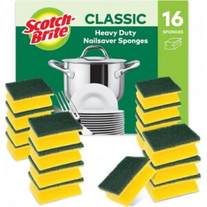 JA7215 | Scotch-Brite Classic HD Sponge YW PK16