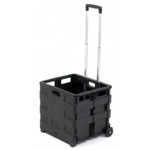 JA7226 | Black Folding Box Trolley