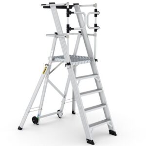 JA7271 | Large Platform Folding Steps 5 Tread
