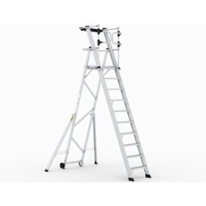 JA7276 | Large Platform Folding Steps 10 Tread